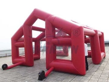 Çin Kırmızı Renkli Şişme Etkinlik Çadırı, Suya Dayanıklı Büyük Şişirme Çadırı Fabrika