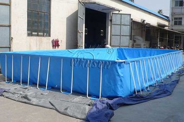 Çin Çerçeveli Blow Up Yüzme Havuzları, Suya Dayanıklı PVC Şişme Yüzme Havuzu Fabrika