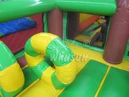 Büyük Oyun Alanları / Leisure Centre için Slide Korsan Şişme Bounce Evi Tedarikçi