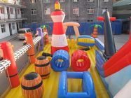Ticari Sınıf Şişme Fun City, Çocuklar Korsan Gemisi Sıçrama Ev Tedarikçi