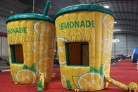 Festival / Şirket Tanıtımı İçin Limonata Stili Şişme Etkinlik Çadırı Tedarikçi
