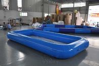 Dikdörtgen Büyük Şişme Yüzme Havuzu, 0.9mm PVC Hava Geçirmez Şişme Havuz Tedarikçi