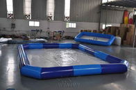 Mavi Renk Büyük Şişme Yüzme Havuzu / Çocuklar İçin Hava Geçirmez Havuz Tedarikçi