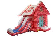 Noel arifesi normal yapısı için slayt ile temalı şişme sıçrama ev Tedarikçi