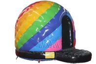Renkli Şişme Bounce Evi / Şişme Disko Dome PVC Malzeme Özel Boyut Tedarikçi