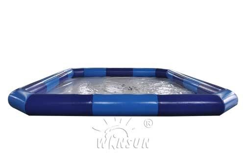 Mavi Renk Büyük Şişme Yüzme Havuzu / Çocuklar İçin Hava Geçirmez Havuz Tedarikçi