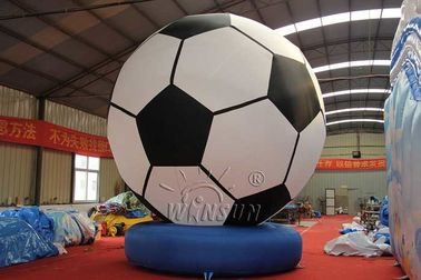PVC Malzeme Şişme Model / Futbol Gol Özel Logo Hizmeti Kabul Edildi