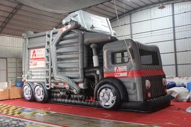 Çin Ticari Sınıf Şişme Kuru Slayt 13.7x4.5m Çöp Kamyonu Stili Fabrika