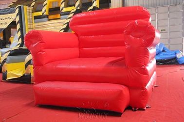 Çin Kırmızı Kanepe Şişme Model Suya Dayanıklı PVC Tente Yapımı Fabrika