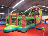 Büyük Oyun Alanları / Leisure Centre için Slide Korsan Şişme Bounce Evi Tedarikçi